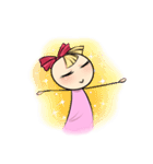 Gold hair（個別スタンプ：11）