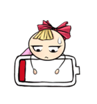 Gold hair（個別スタンプ：12）