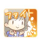 会話ができる彩ちゃんスタンプ（個別スタンプ：12）