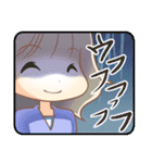 会話ができる彩ちゃんスタンプ（個別スタンプ：23）