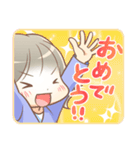 会話ができる彩ちゃんスタンプ（個別スタンプ：24）