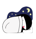 Weak ＆ Timid Girl（個別スタンプ：4）