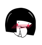 Weak ＆ Timid Girl（個別スタンプ：5）
