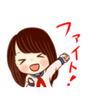 ほめ上手な女の子スタンプ（個別スタンプ：11）