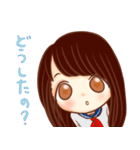 ほめ上手な女の子スタンプ（個別スタンプ：19）