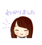 ほめ上手な女の子スタンプ（個別スタンプ：23）