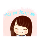 ほめ上手な女の子スタンプ（個別スタンプ：31）