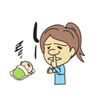 妊婦は大変だよ（個別スタンプ：34）