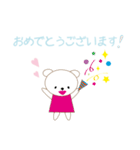 大人の日常で使えるクマちゃん敬語スタンプ（個別スタンプ：16）