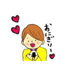 すぐにへそを曲げるまげさん（個別スタンプ：11）