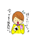 すぐにへそを曲げるまげさん（個別スタンプ：20）
