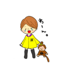 すぐにへそを曲げるまげさん（個別スタンプ：25）