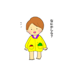 すぐにへそを曲げるまげさん（個別スタンプ：40）
