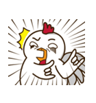 Mr. White Chicken（個別スタンプ：3）