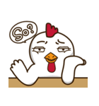 Mr. White Chicken（個別スタンプ：12）
