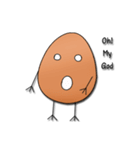 Egg Cartoon（個別スタンプ：5）