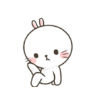 ねこ-うさぎちゃん（個別スタンプ：2）
