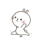 ねこ-うさぎちゃん（個別スタンプ：7）