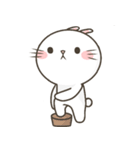 ねこ-うさぎちゃん（個別スタンプ：8）