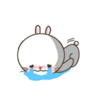 ねこ-うさぎちゃん（個別スタンプ：16）