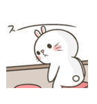 ねこ-うさぎちゃん（個別スタンプ：25）
