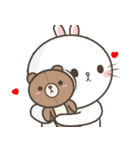 ねこ-うさぎちゃん（個別スタンプ：27）
