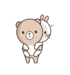 ねこ-うさぎちゃん（個別スタンプ：34）