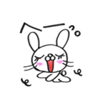 キュートなうさぎちゃん（個別スタンプ：33）