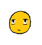Yellow face man from SmileHaHa Co., Ltd（個別スタンプ：1）