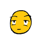 Yellow face man from SmileHaHa Co., Ltd（個別スタンプ：3）