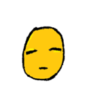 Yellow face man from SmileHaHa Co., Ltd（個別スタンプ：4）