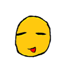 Yellow face man from SmileHaHa Co., Ltd（個別スタンプ：6）