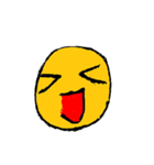 Yellow face man from SmileHaHa Co., Ltd（個別スタンプ：8）