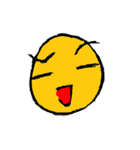 Yellow face man from SmileHaHa Co., Ltd（個別スタンプ：9）
