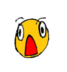 Yellow face man from SmileHaHa Co., Ltd（個別スタンプ：22）