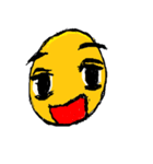 Yellow face man from SmileHaHa Co., Ltd（個別スタンプ：34）
