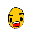 Yellow face man from SmileHaHa Co., Ltd（個別スタンプ：35）