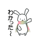 おへんじうささん（個別スタンプ：3）