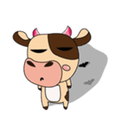 Lovely Halloween-Dairy Cow（個別スタンプ：13）