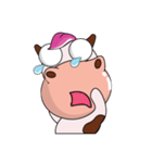 Super Cute Cow with Big Nose（個別スタンプ：29）