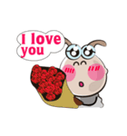Affectionate Funny Sheep and Friend（個別スタンプ：7）