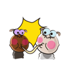 Affectionate Funny Sheep and Friend（個別スタンプ：16）
