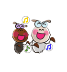 Affectionate Funny Sheep and Friend（個別スタンプ：18）