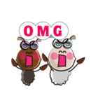Affectionate Funny Sheep and Friend（個別スタンプ：19）