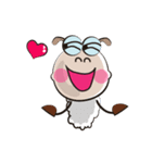 Affectionate Funny Sheep and Friend（個別スタンプ：37）