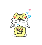しろとらときいろとら（個別スタンプ：33）