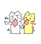 しろとらときいろとら（個別スタンプ：36）