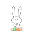 おおかたうさぎ（個別スタンプ：3）