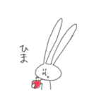 おおかたうさぎ（個別スタンプ：40）