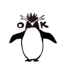 らくがきペンギン（個別スタンプ：1）